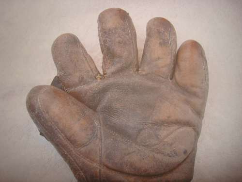 Early 1900's Buckle Web Buckle Back Crescent Front